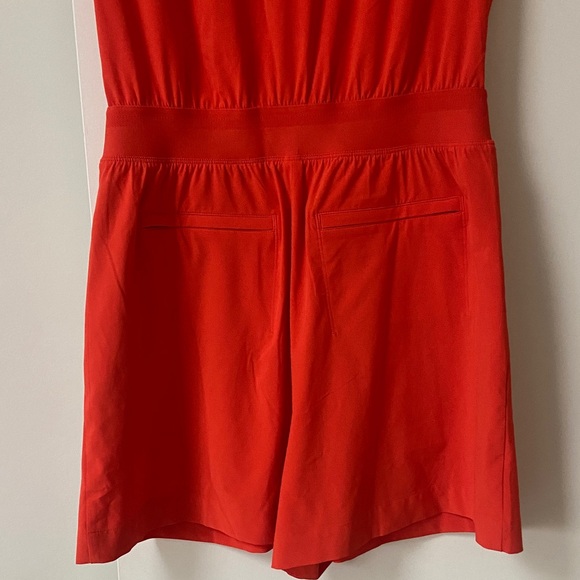Athleta Red Romper NWOT - Picture 6 of 7